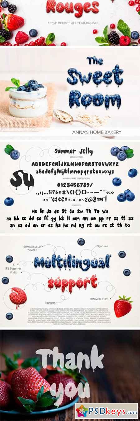 Summer Jelly Font