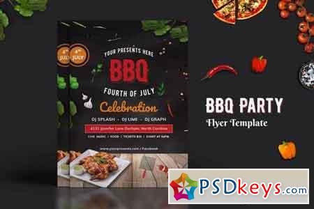 BBQ Party Flyer - 01