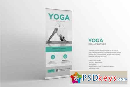 Yoga Roll-up Banner