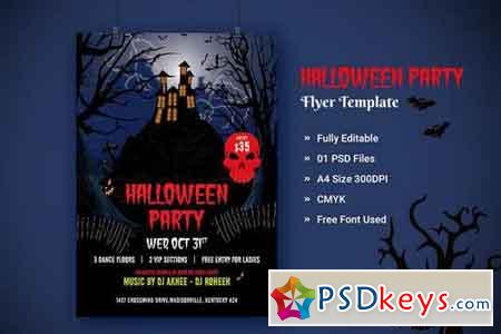 Halloween Party - Flyer 2