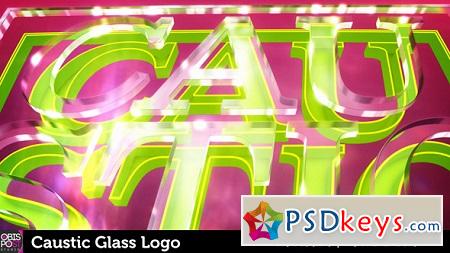 Caustic Glass Logo 8565062 After Effects Template
