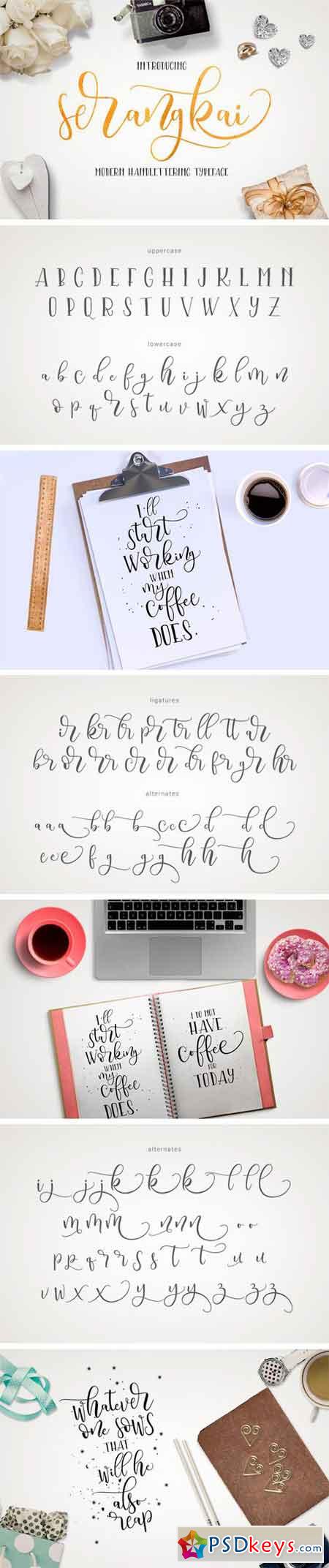 Serangkai Typeface