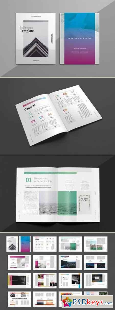 Multipurpose Indesign Template 8