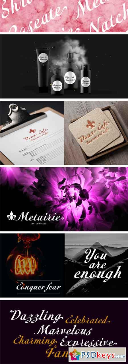 Metairie Font Family