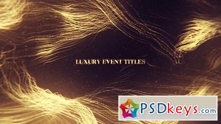 Luxury Event Titles 21591602 After Effects Template