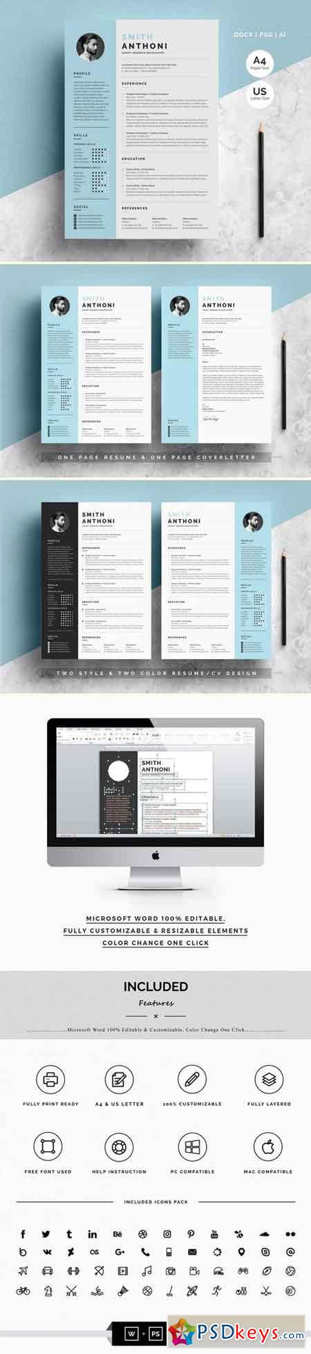 Clean Resume 2 Pages 2908677