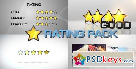 Star Rating Pack 4896782 After Effects Templates