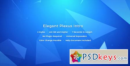 Elegant Plexus Intro 16131463 After Effects Templates