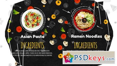 Recipes Menu Slideshow 22494898 After Effects Templates