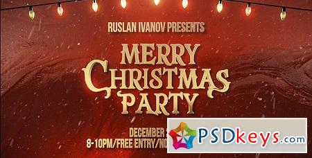 Merry Christmas Party Teaser 6202747 After Effects Templates