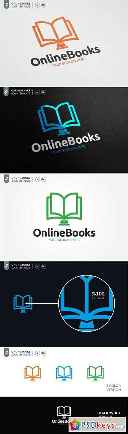 Online Books Logo 2980741