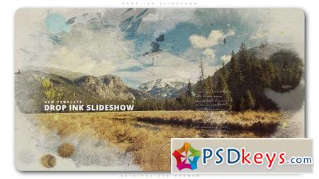 Drop Ink Slideshow 22192491 After Effects Templates