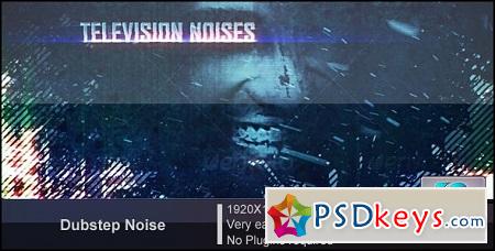 Dub Step Television Noise 2852856 After Effects Template