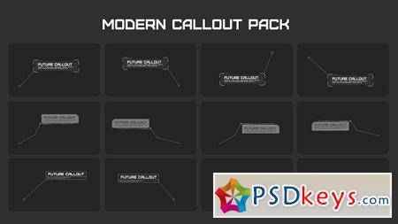Modern Callout Packs 22644998 After Effects Template