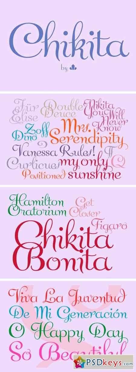 Chikita Font Family