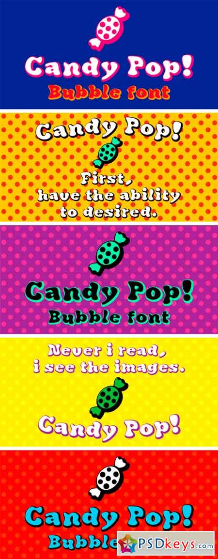 Candy Pop Font Family