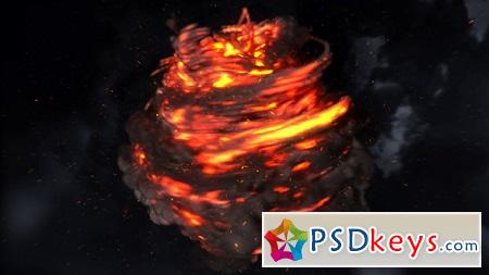 Magic Fire Reveal 22065696 After Effects Template