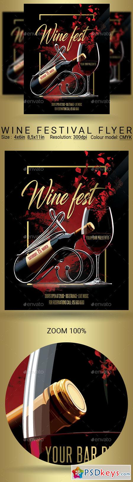 Wine Festival Flyer 22621730