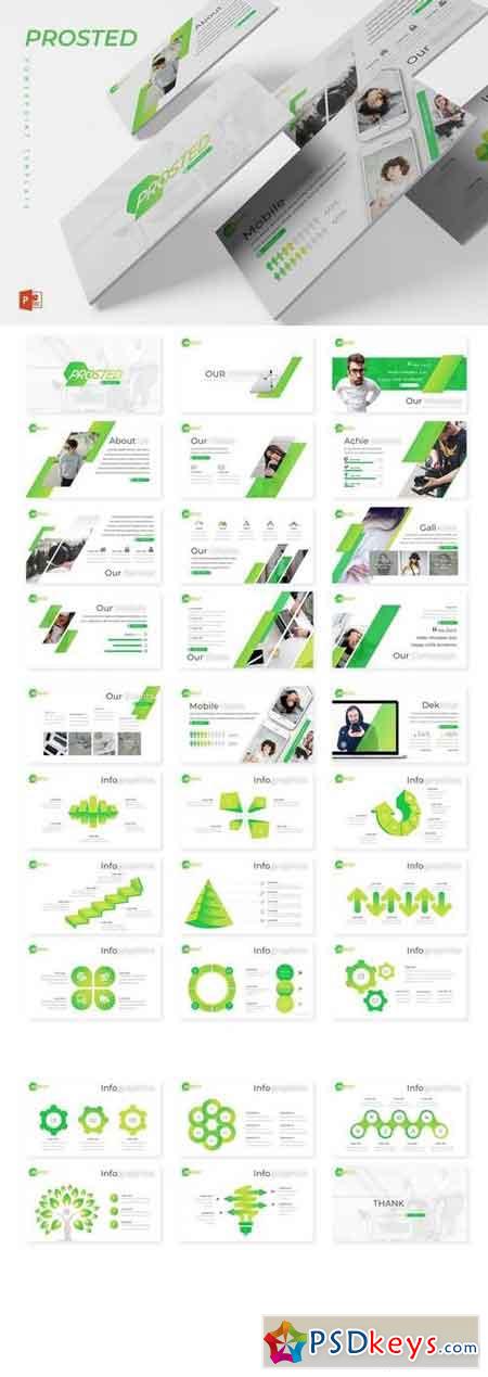 Prosted - Powerpoint, Keynote, Google Sliders Templates