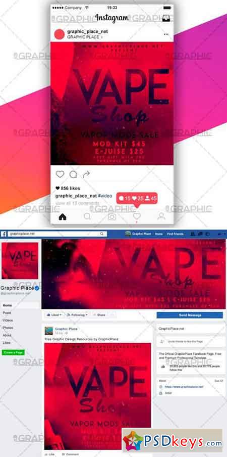 VAPE SHOP - SOCIAL MEDIA VIDEO TEMPLATE » Free Download Photoshop ...