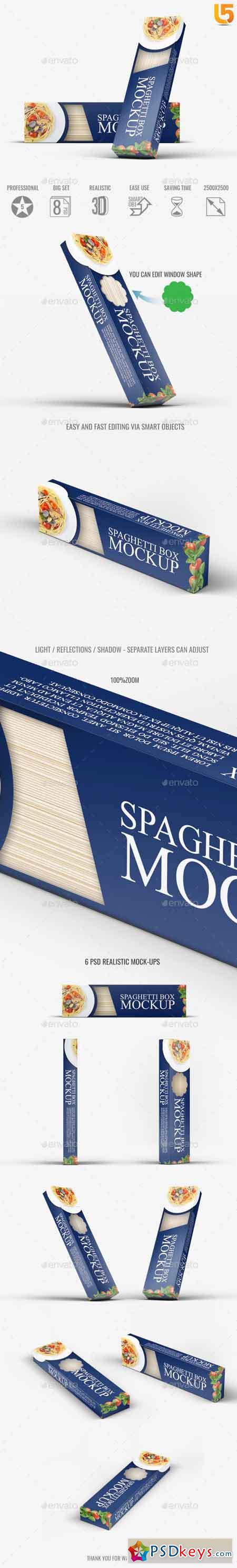 Spaghetti Box Mock-up 22600329