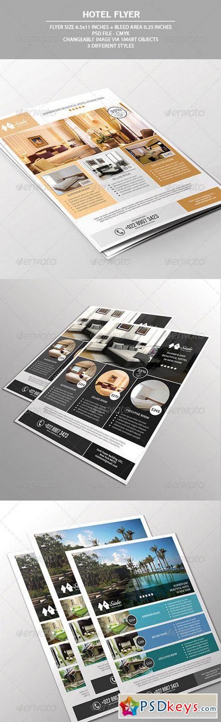 Hotel Flyer Template 7528621