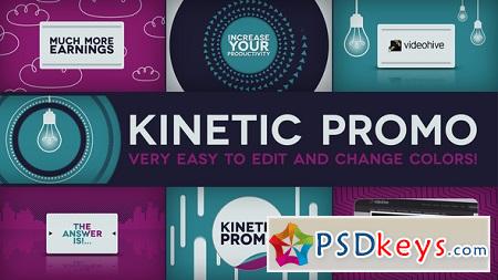 Kinetic Promo 3002865 After Effects Template