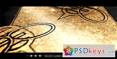 Golden Glamour Logo 2055611 After Effects Template