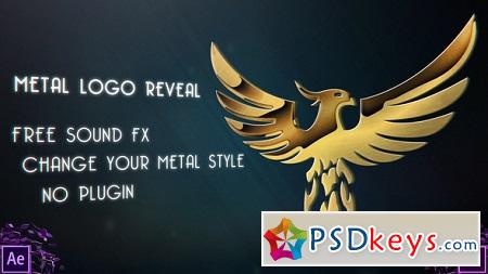 Metal Logo Reveal 22086775 After Effects Template