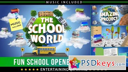 School Education Opener 22606032 After Effects Template