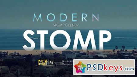 Modern Stomp Opener 22022906 After Effects Template