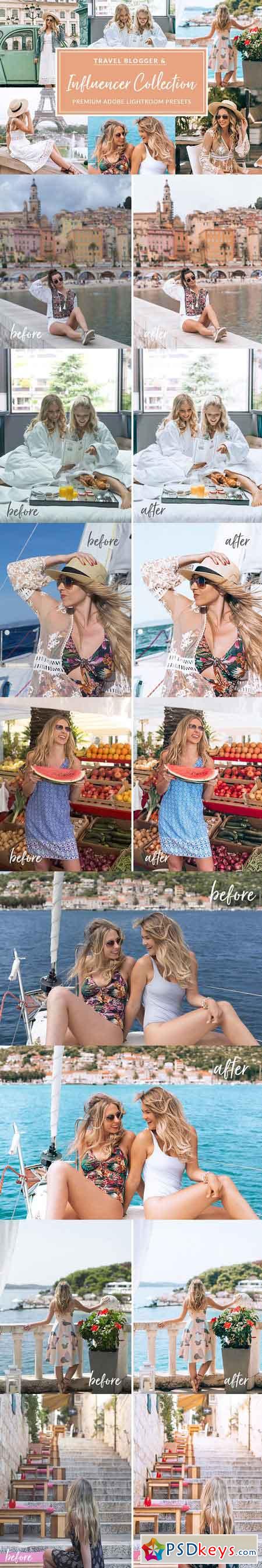 The Travel Influencer Lightroom Pack 2881213