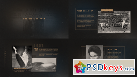 The History Pack 19028439 After Effects Template