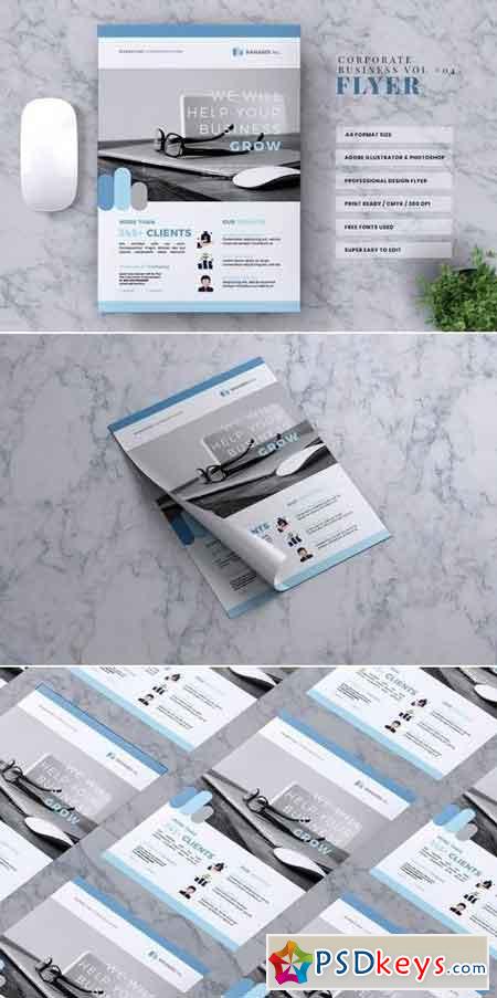 Corporate Business Flyer Vol. 04