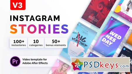 Videohive Instagram Stories Premiere Pro V3 21997486