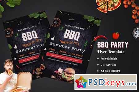 BBQ Party Flyer - 02