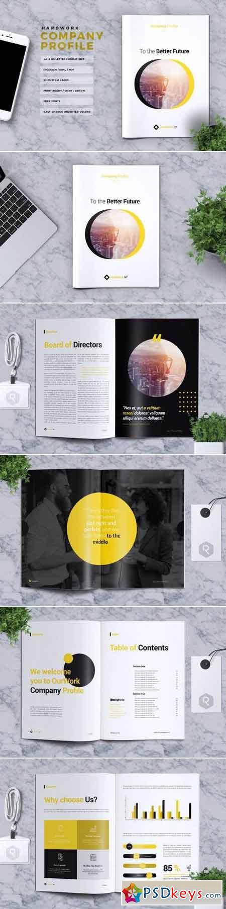 HARDWORK - Company Profile Brochure