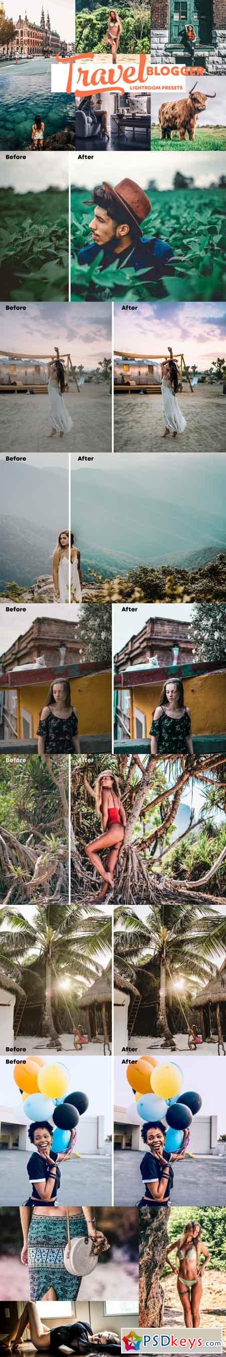 Travel Blogger - Instagram Lightroom Presets