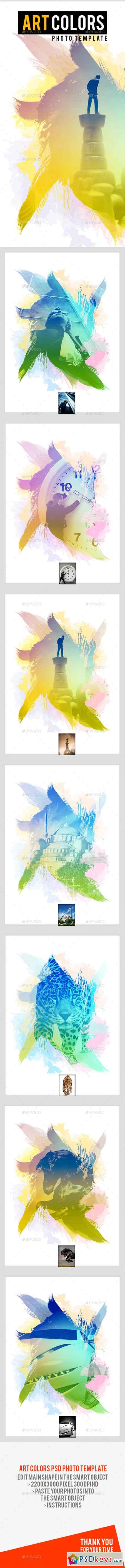 Art Colors Photo Template 22612788