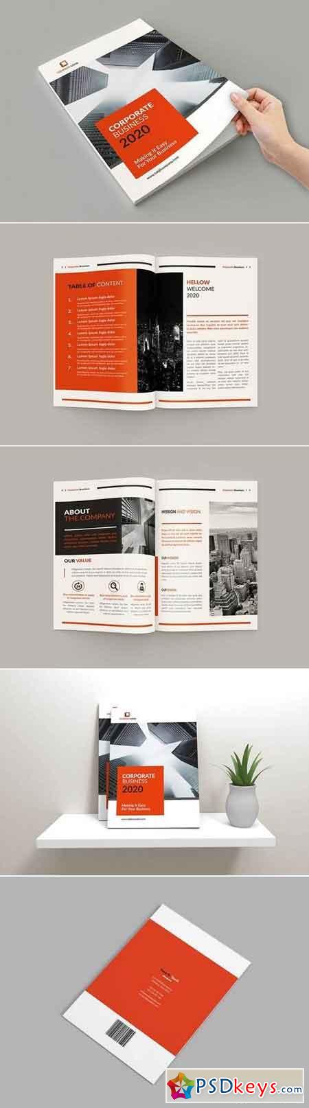 Samawa - A4 Business Corporate Brochure Template