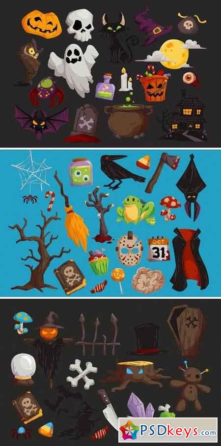 Halloween Elements Collection