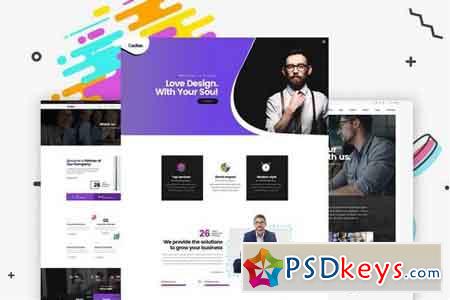 Creative Portfolio, Agencies PSD Template