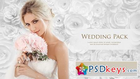 Wedding Pack White Roses 21953897 After Effects Template
