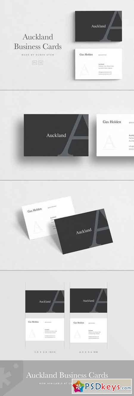 Auckland Business Card 1769247