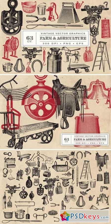 Farm & Agriculture Vector Graphics 1286117
