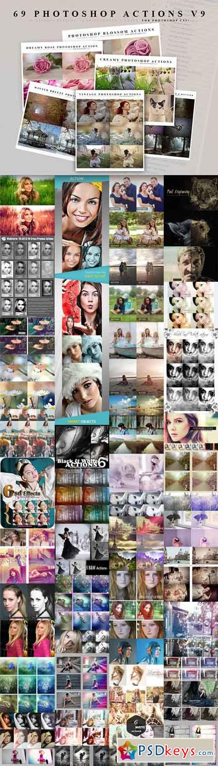 50+ Favorite Photoshop Actions for Photo Effects