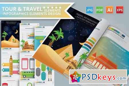 Tour & Travel Infographics Design