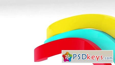 Motion Array - 3D Ribbons Logo After Effects Templates 63429