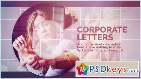Corporate Letters 22689666 After Effects Template
