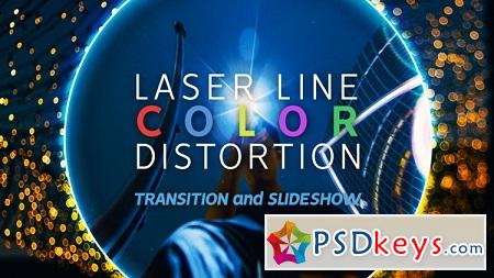 Laser Line Color Transitions Slideshow Premiere Pro Templates 128766